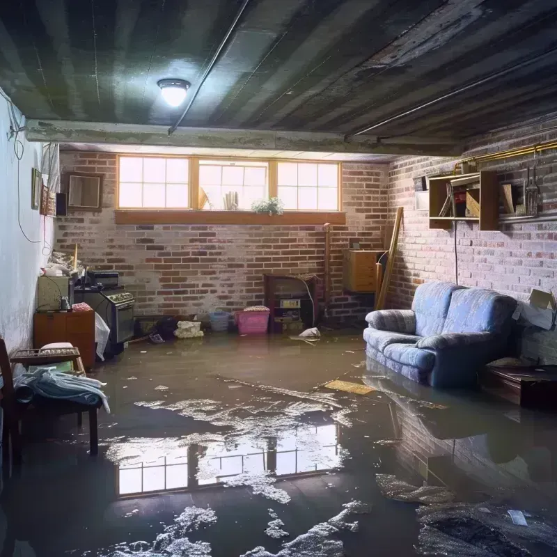 Flooded Basement Cleanup in Hardwick, MA